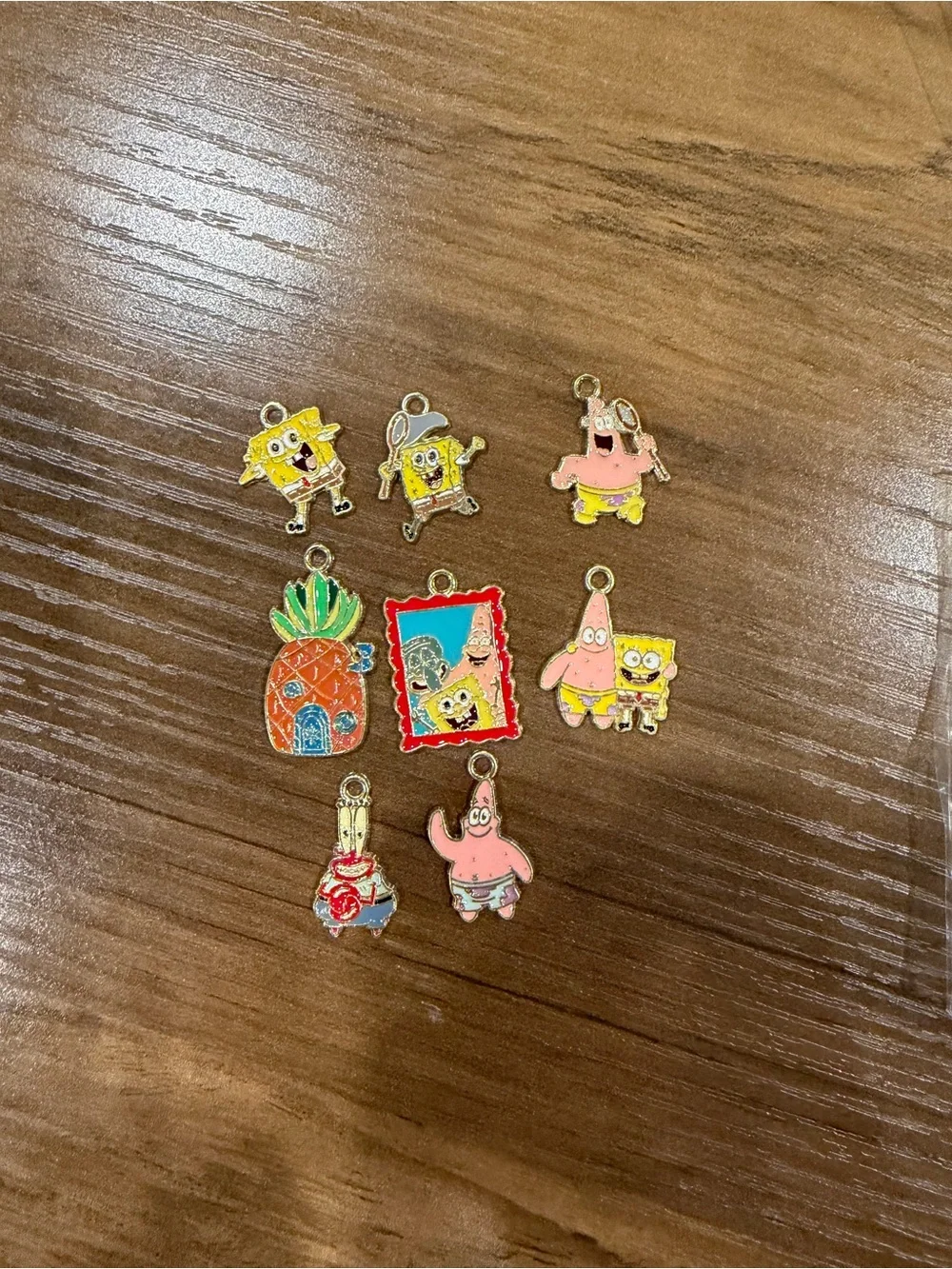 SpongeBob SquarePants charm set